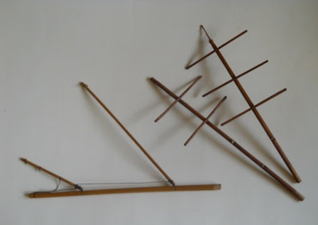 cara membuat kerajinan perahu dari bambu