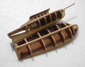 cara membuat perahu dari bambu