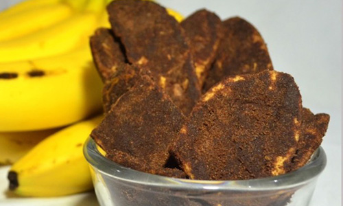 cara membuat keripik pisang coklat