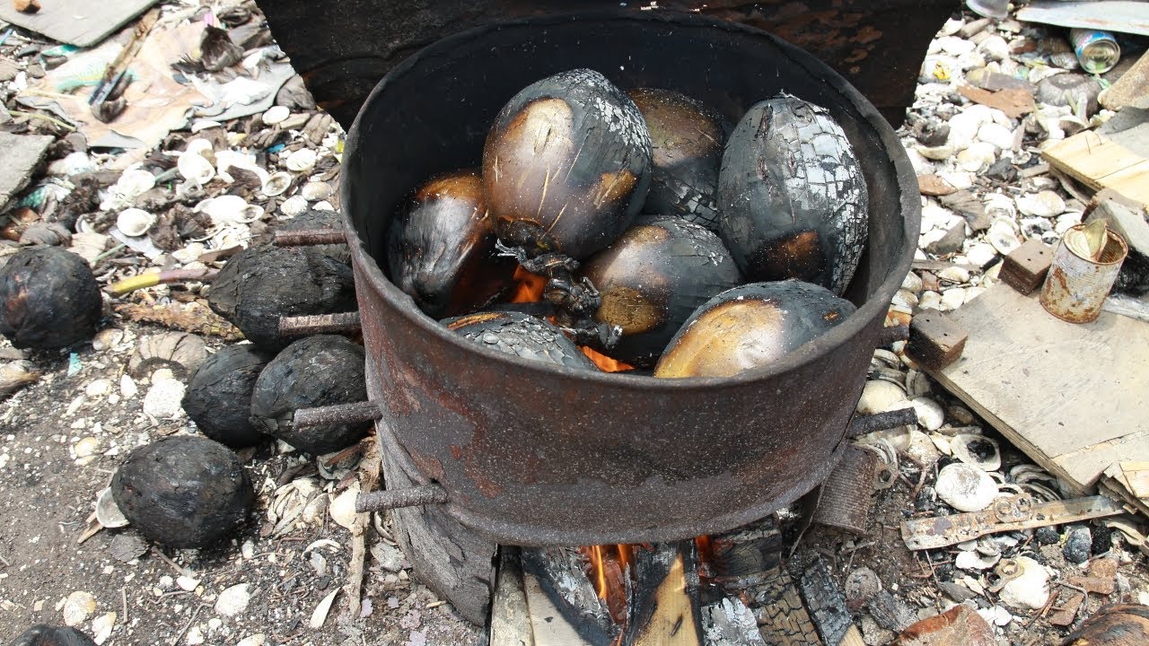 kelapa bakar