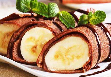 resep dadar gulung pisang coklat